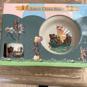 Lenox China Bear collection
